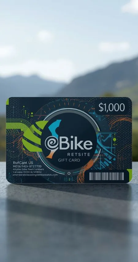 $1,000 eBike Gift Cards