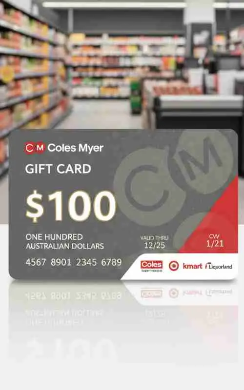 Coles Myer Gift Cards