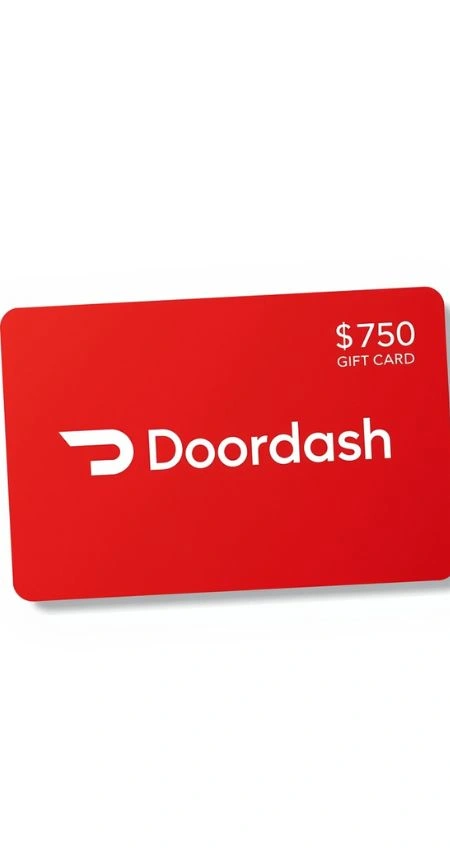 DoorDash $750 Gift Cards