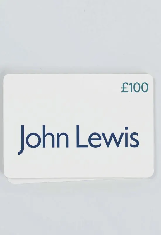 John Lewis Gift Cards £100