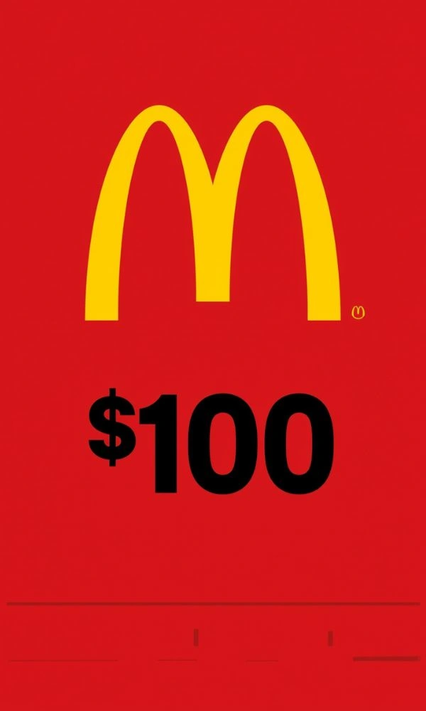 McDonald's $100 Gift Card
