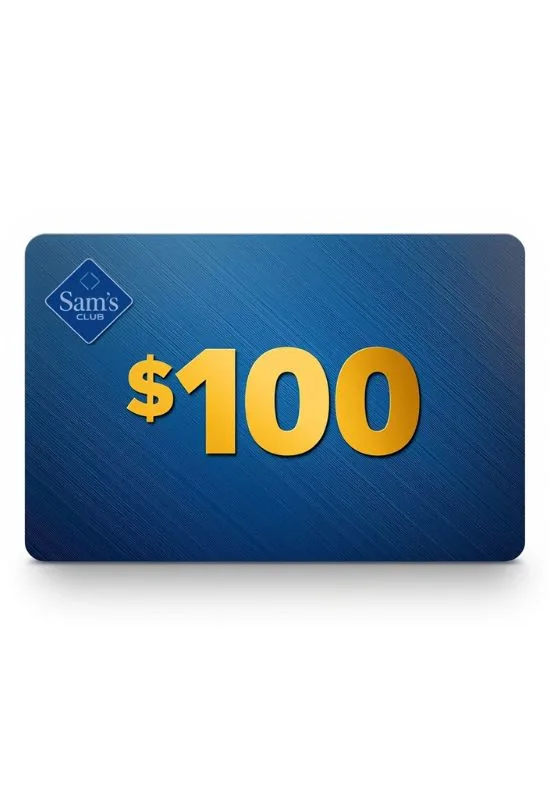 Sam's Club Gift Cards $100