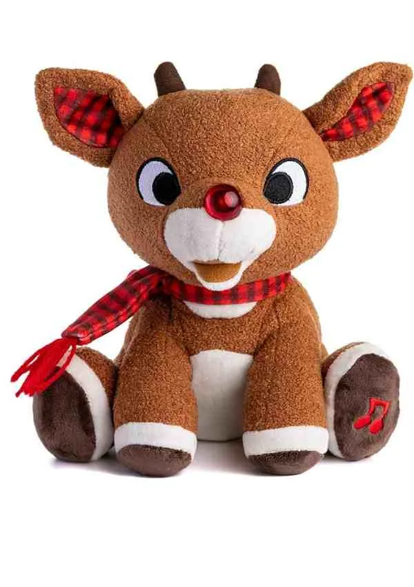 Stuffed Animal Plush Toy with Music & Lights