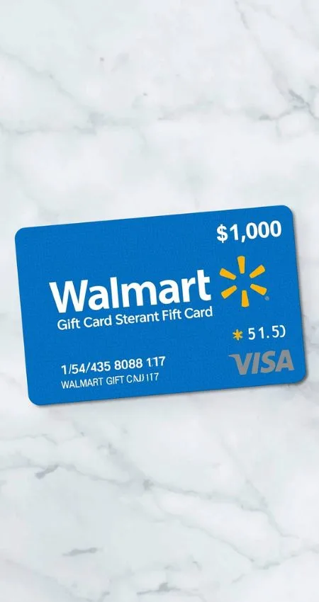 Walmart $1,000 Gift Cards