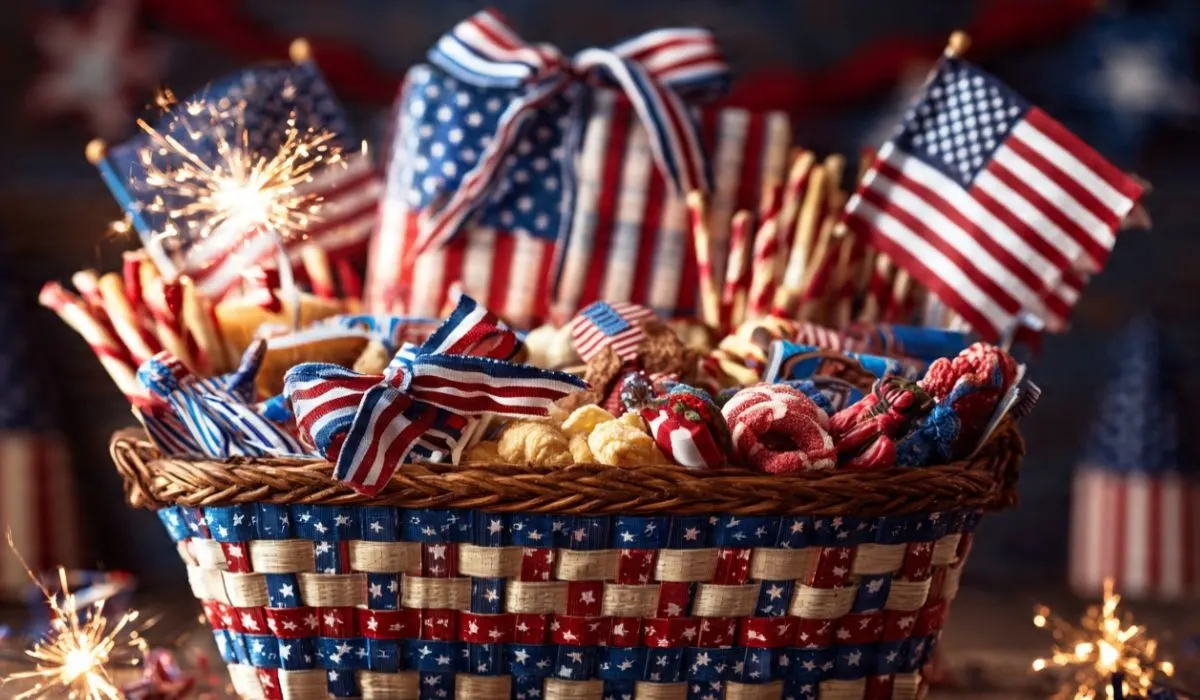 4th of july gift basket