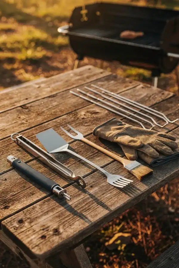 BBQ Camp Grill Tools