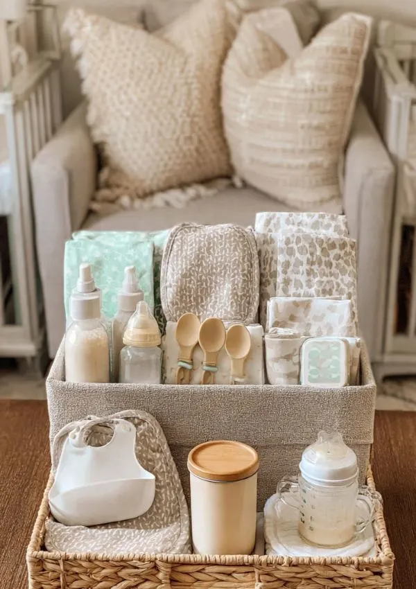 Baby Feeding Basket