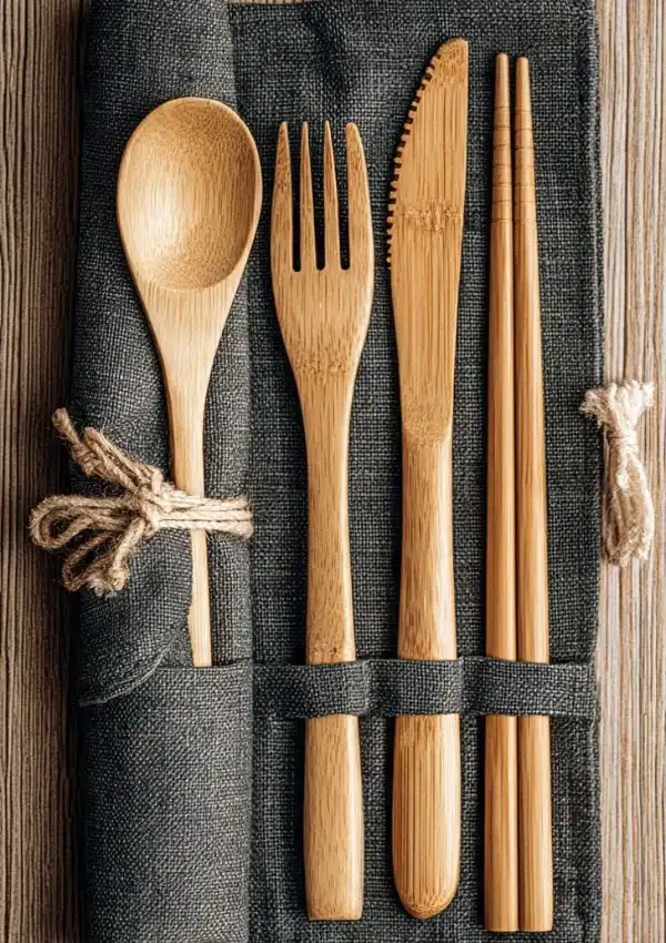 Bamboo Utensil Travel Set