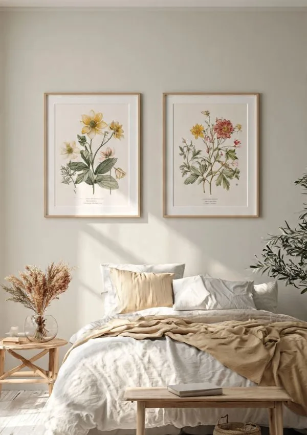 Birth Flower Wall Art