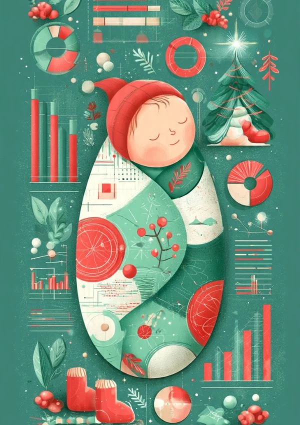 Birth Statistics Art