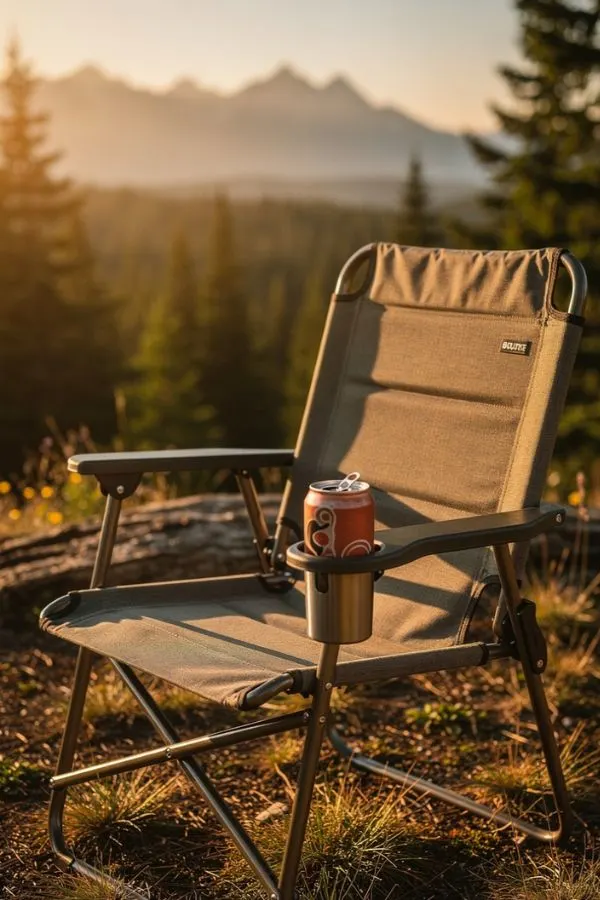 Camping Chair with Cup Holder