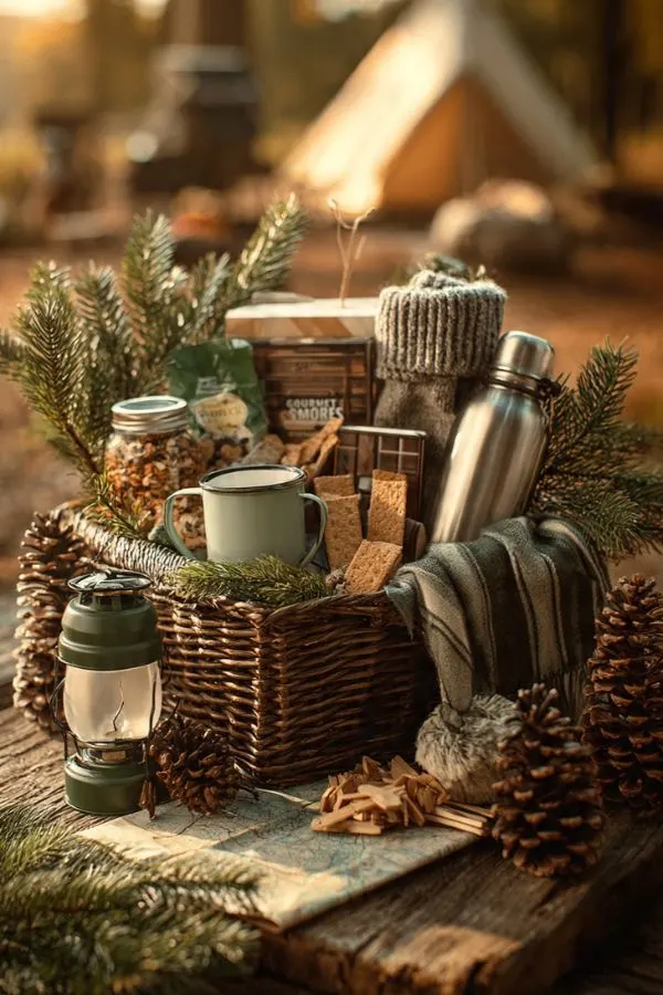Camping Gift Basket