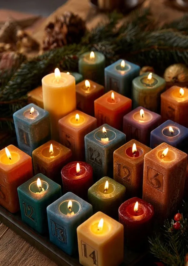 Candle Advent Calendar