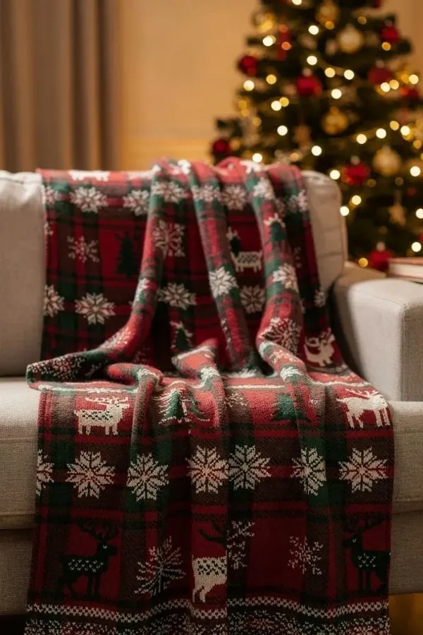 Christmas Throw Blanket
