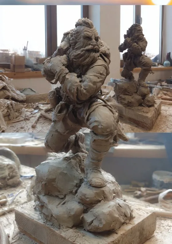 Clay Sculpture Project