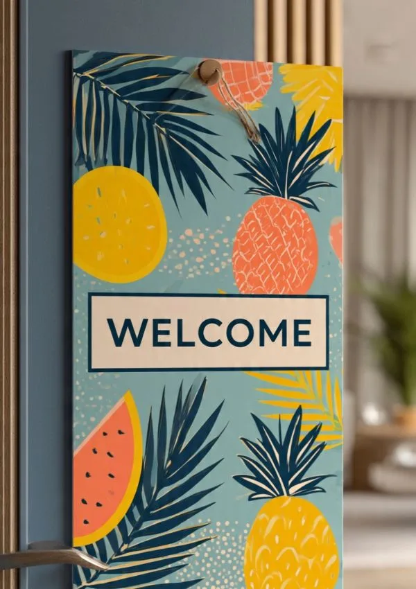 Custom Dorm Door Sign