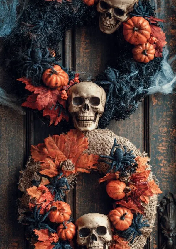 DIY Halloween Wreaths