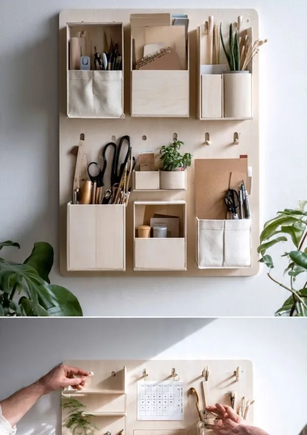 DIY Wall Organizer