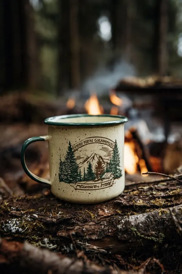 Engraved Camping Mug