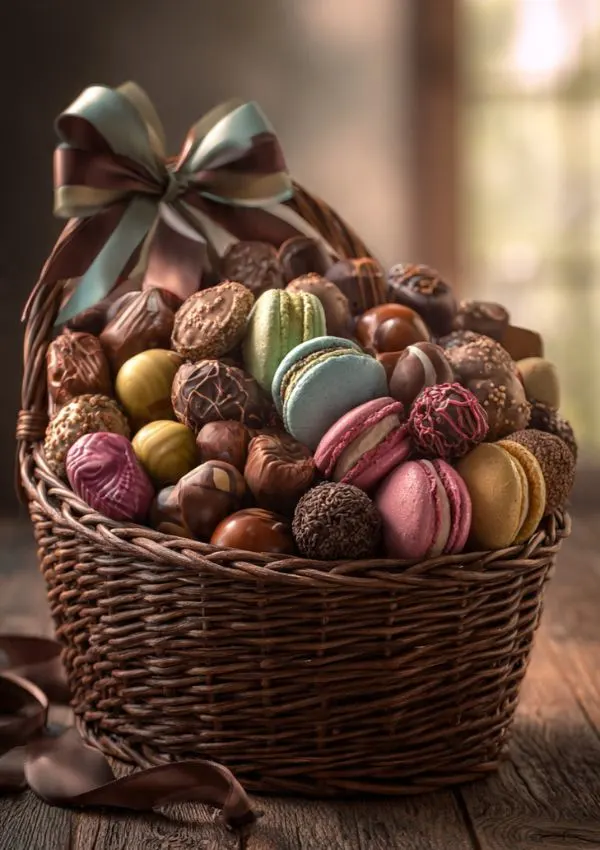 Gourmet Candy Basket