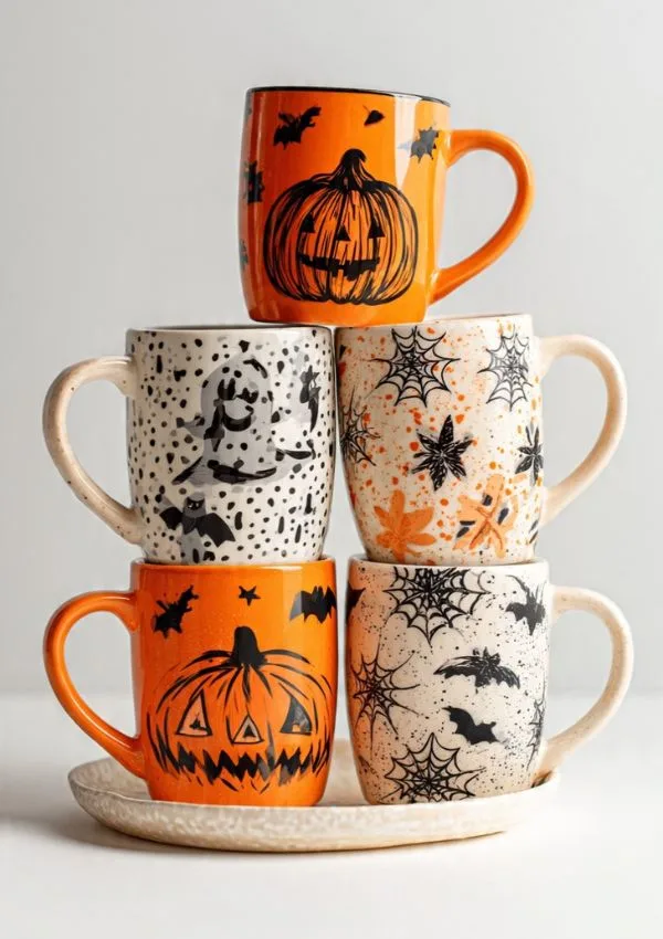 Halloween Mug Set