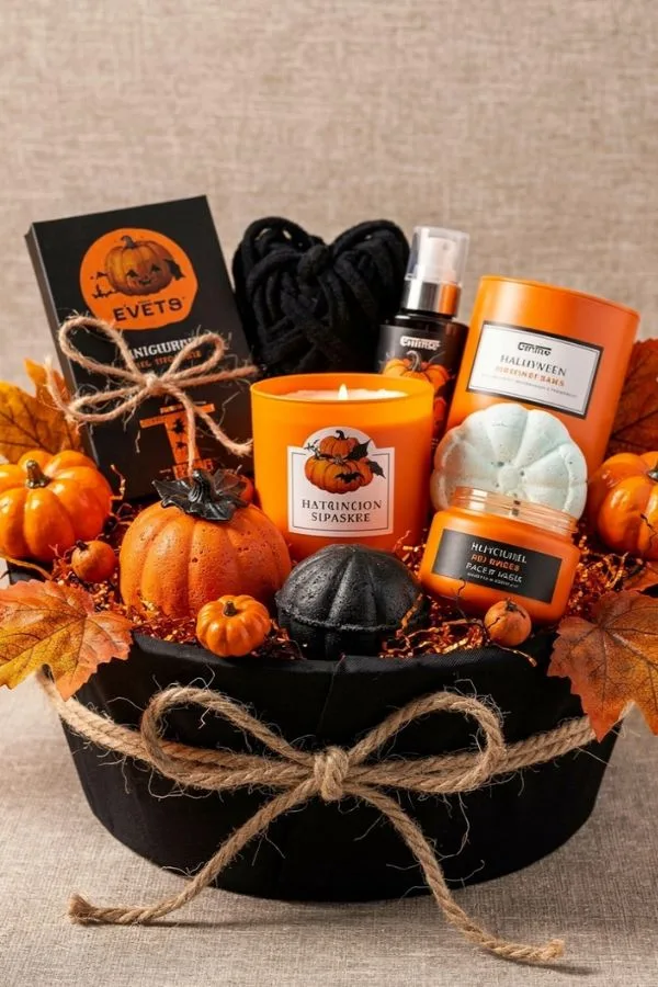 Halloween Spa Basket