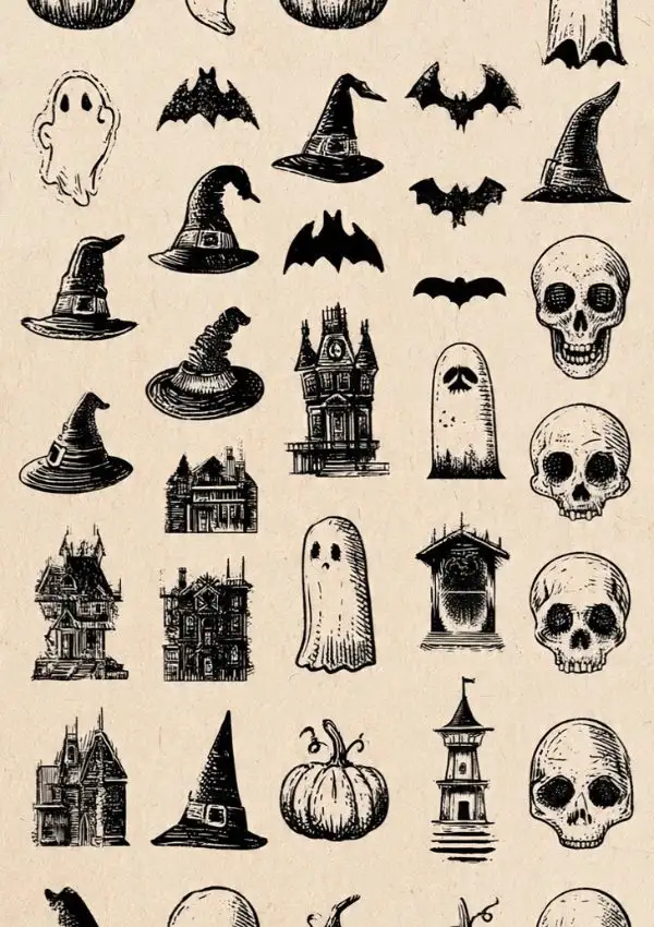 Halloween Stamp Set