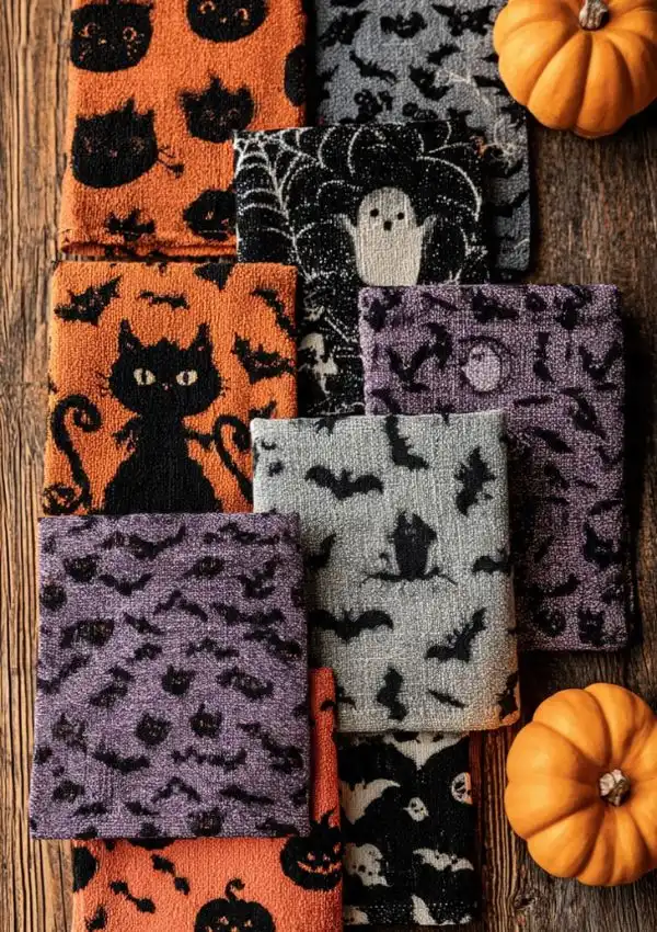 Halloween Tea Towels