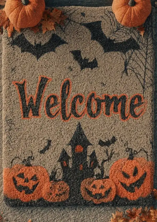 Halloween Welcome Mat