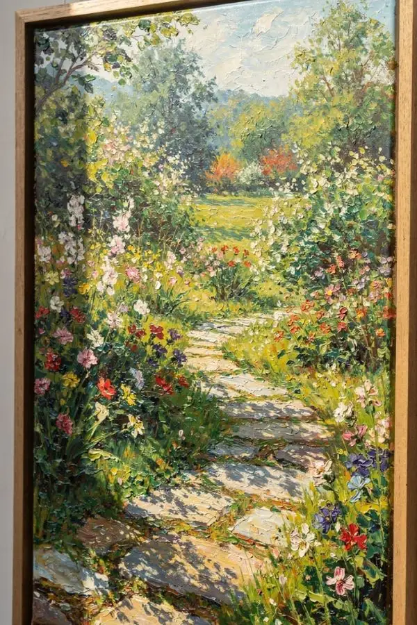 Hand-Painted Canvas Art