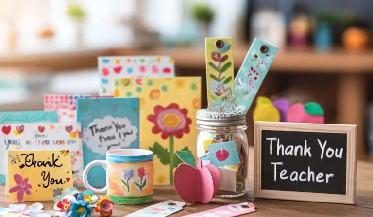 Handmade Gifts For Teachers From Students