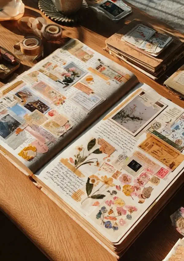 Handmade Memory Scrapbook