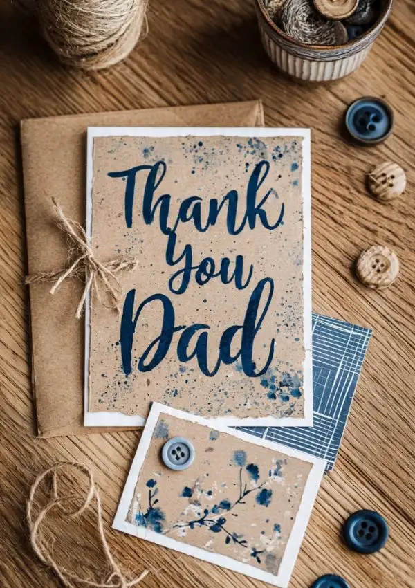 Handmade Thank You Card Set