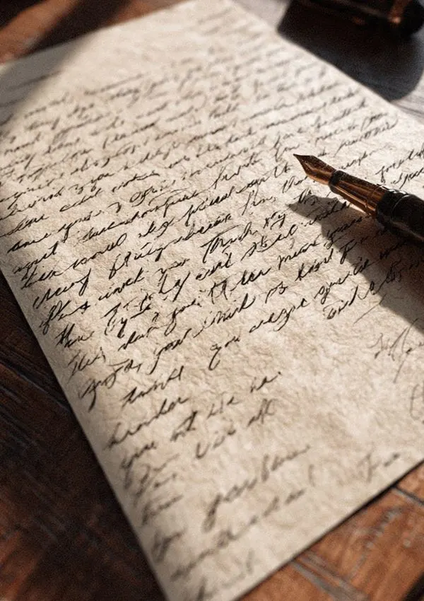 Handwritten Appreciation Letter