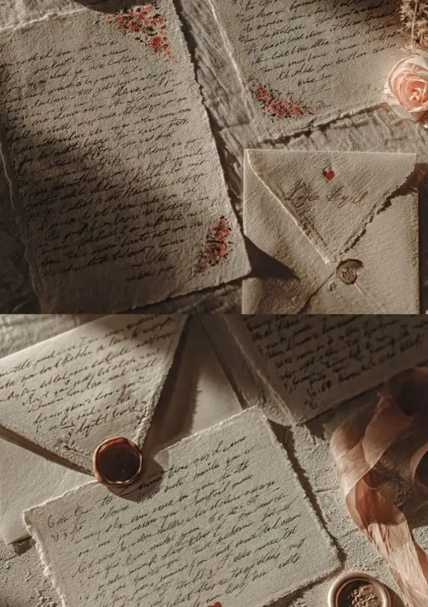 Handwritten Love Letter Set