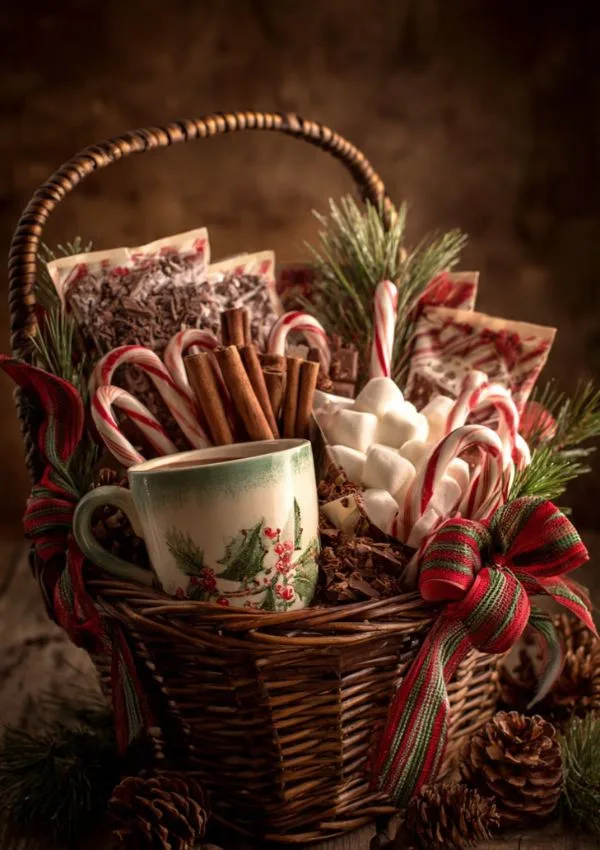 Hot Chocolate Gift Basket