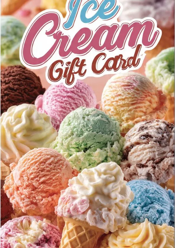 Ice Cream Gift Card