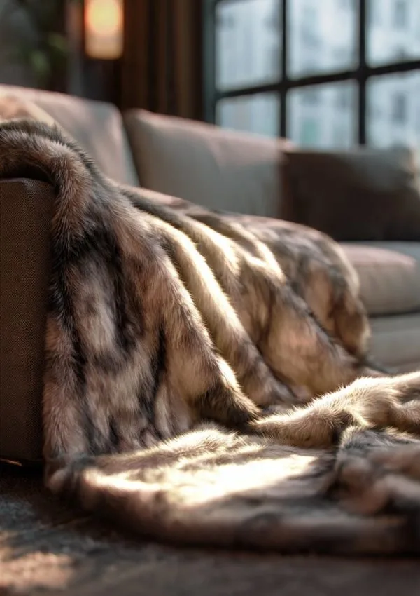 Luxury Faux Fur Throw