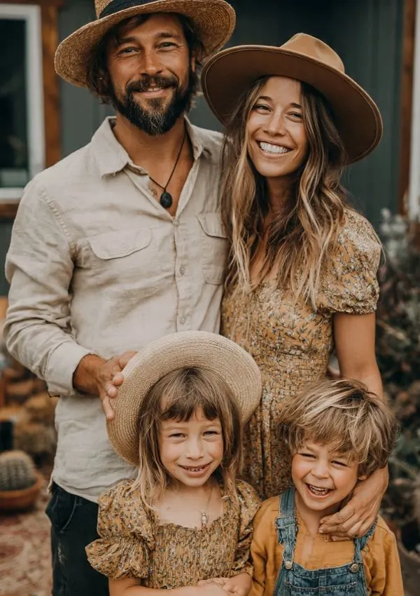 Matching Family Hats
