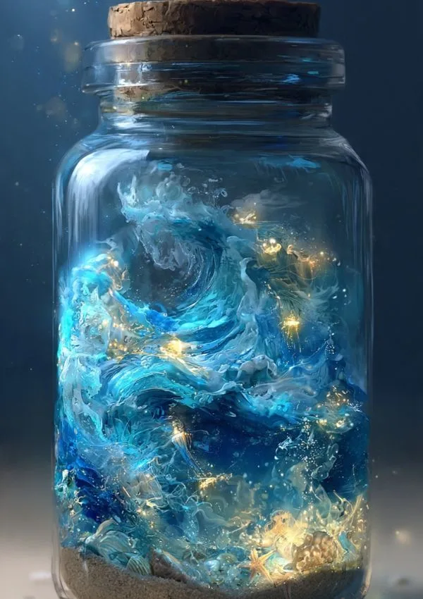 Ocean Memory Jar