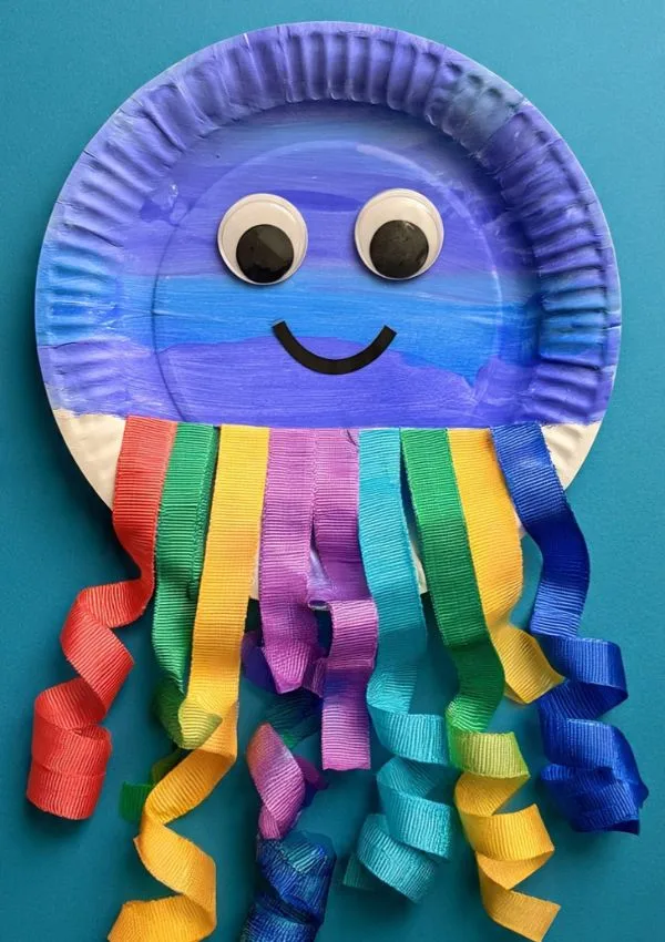 Paper Plate Jellyfish