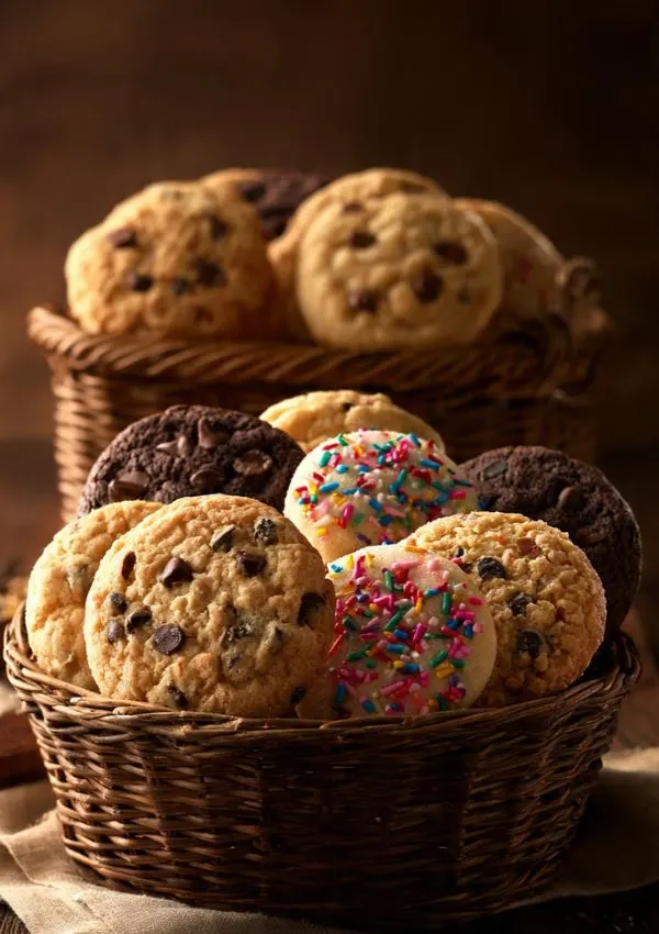 Patriotic Cookie Basket