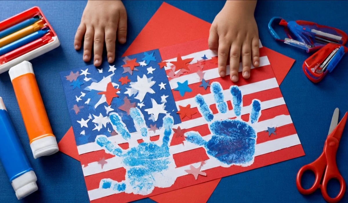 Patriotic Crafts For Kindergarten