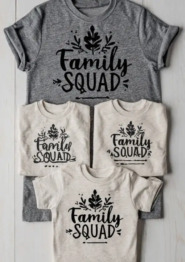 Personalized Family T-Shirts