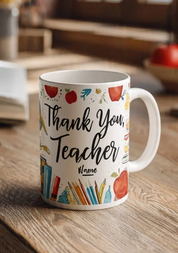 Personalized Thank You Mug