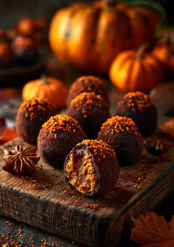 Pumpkin Chocolate Treats