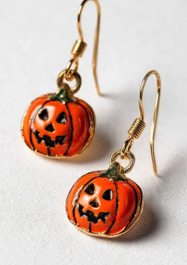 Pumpkin Earrings