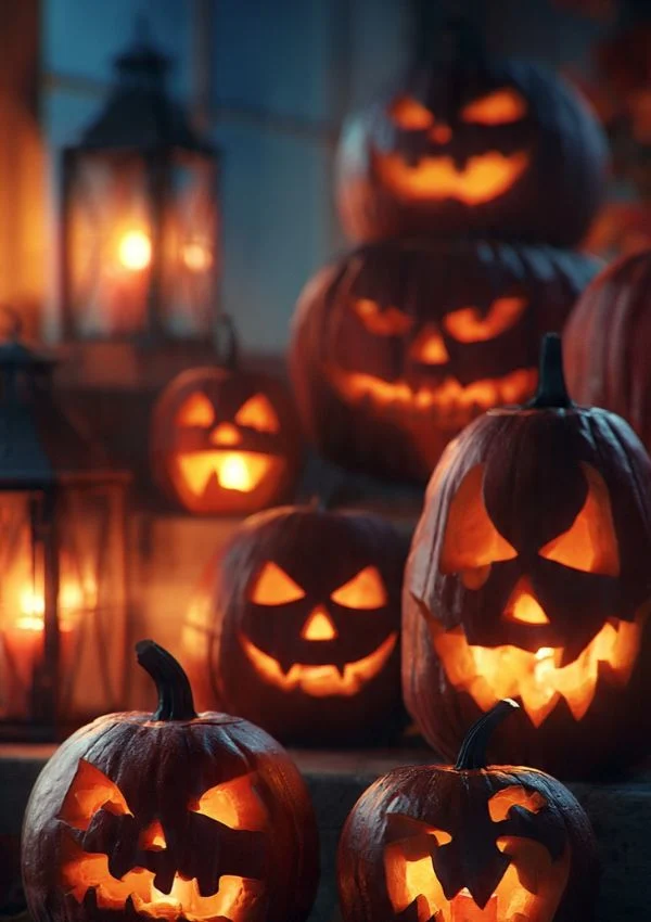 Pumpkin Lantern Set