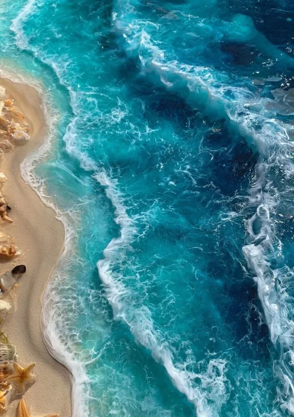 Resin Ocean Art