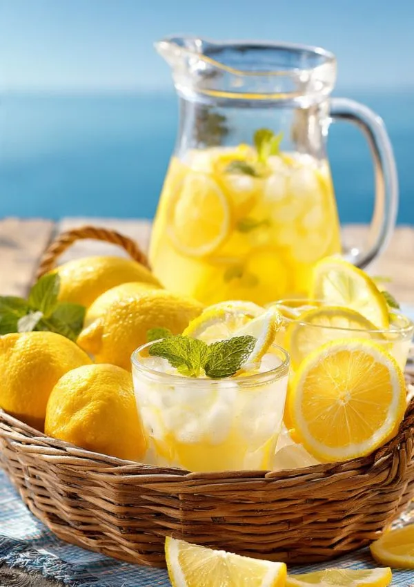 Summer Lemonade Basket
